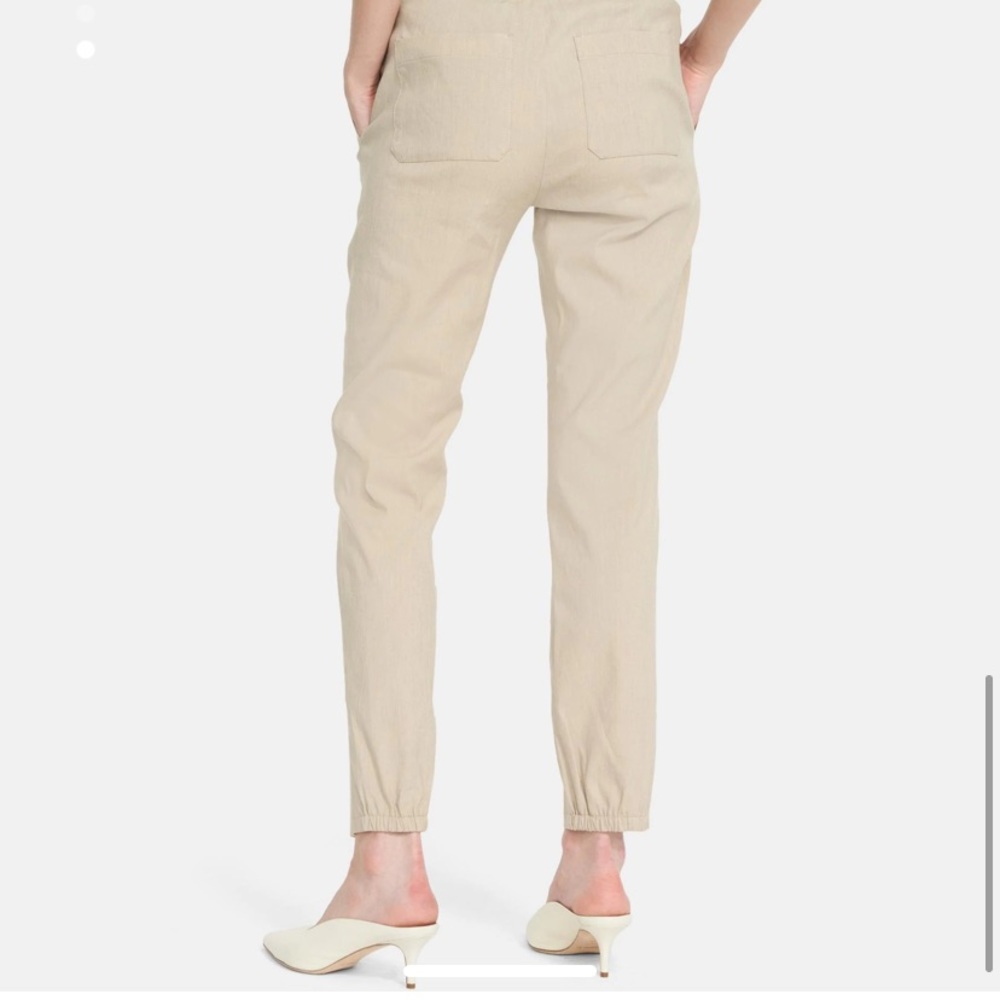 Theory linen joggers! Great pants for summer&work!